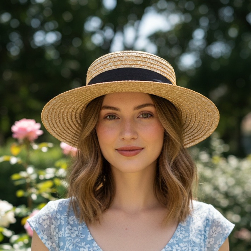 Elegant 8x8 Hat by Hats by Nayvie – Statement Style & Timeless Charm